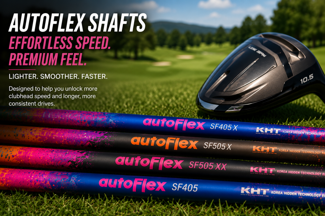 Autoflex golf shaft for drivers and woods available at Great Waffles Golf in Central Pennsylvania