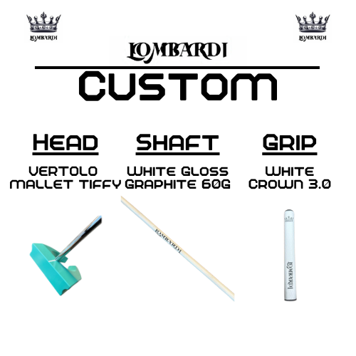 Lombardi Golf Custom Tiffy Vertolo Mallet Golf Putter