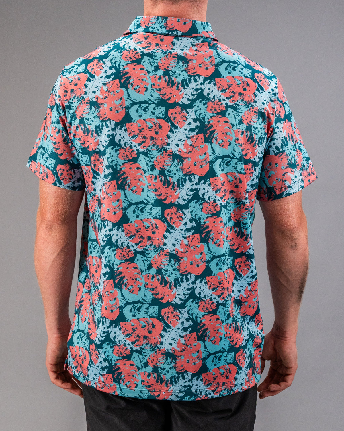 Painted Monstera Teal