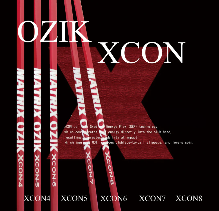 Matrix Ozik XCON Series Red Wood Shafts
