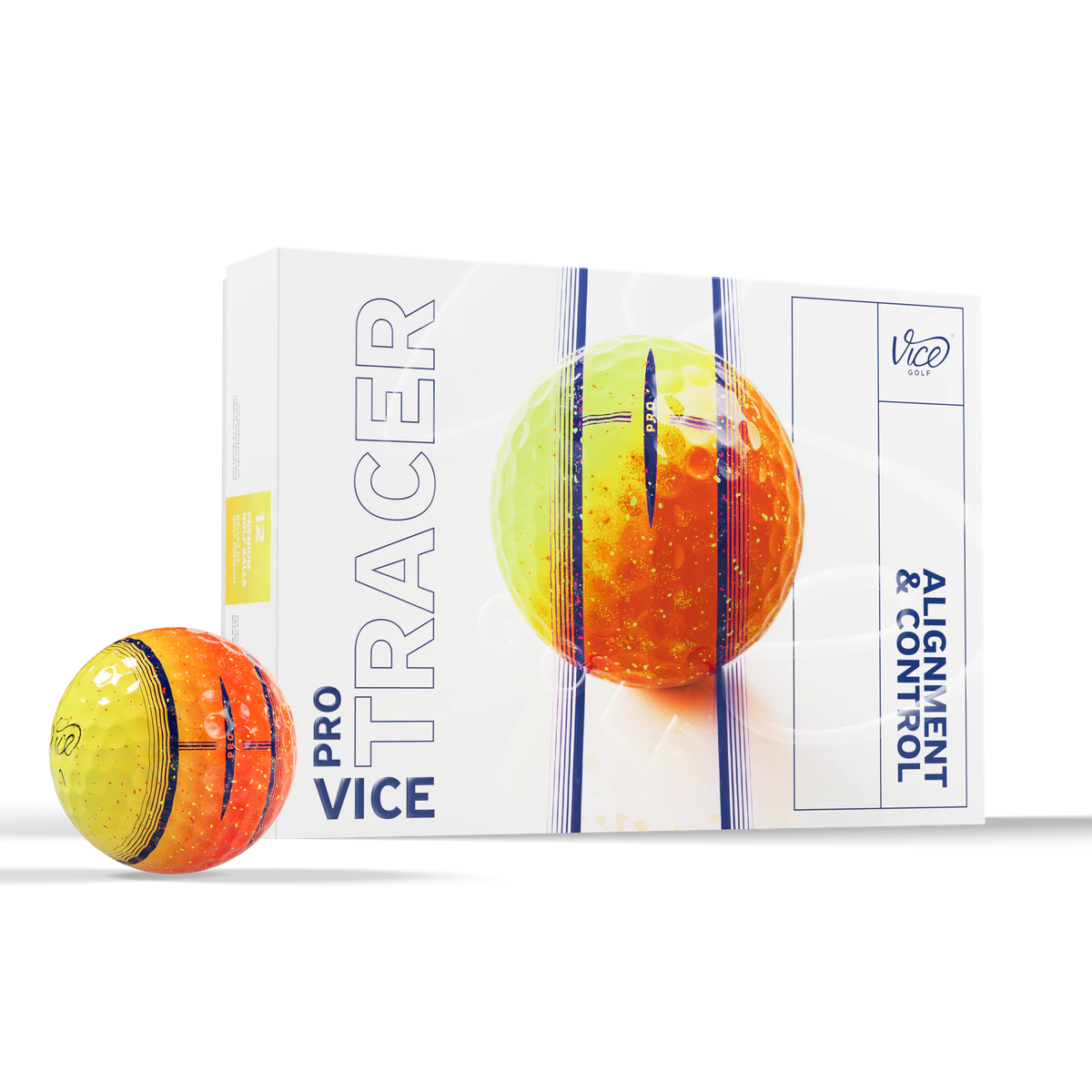 Vice Pro Tracer Special- Fireball Dozen Golf Balls