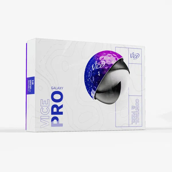 Vice Pro Galaxy- Dozen Golf Balls