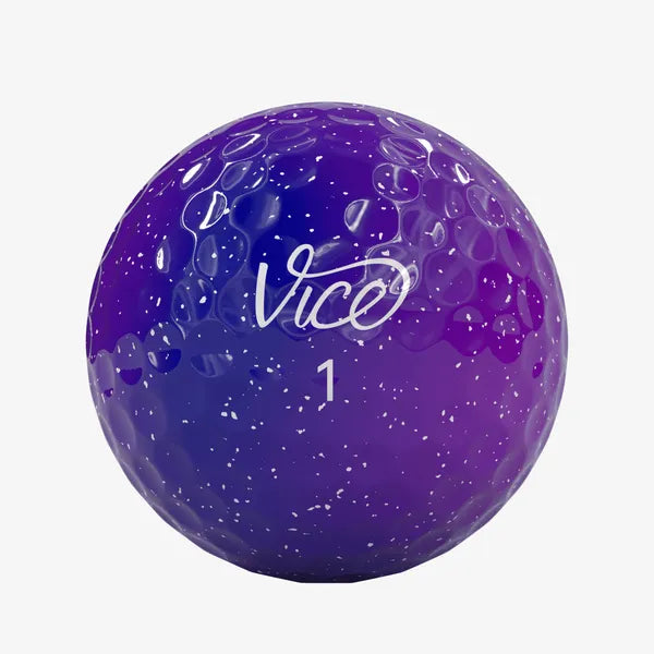 Vice Pro Galaxy- Sleeve of 3 Golf Balls