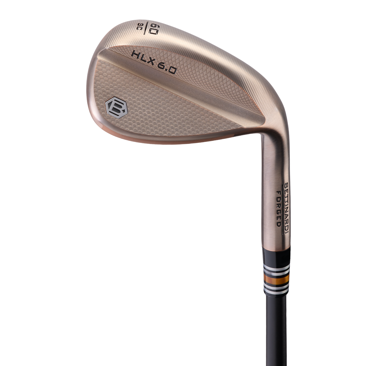 Bettinardi HLX 6.0 Molten Copper PVD wedge angle view