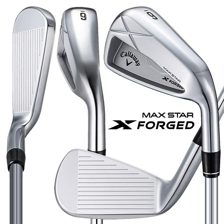 Callaway X Forged Max Star iron multi-angle stock image
