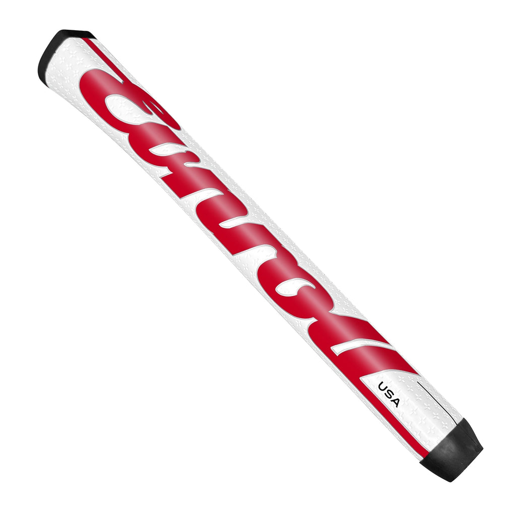 Evnroll red and white TourTac grip