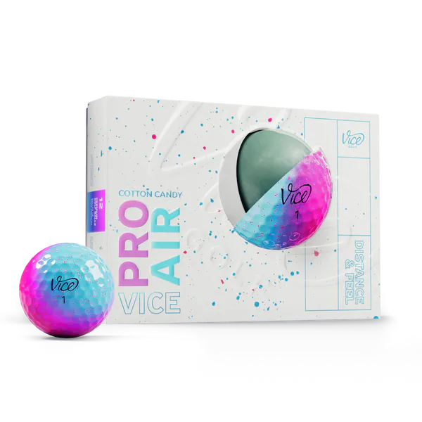 Vice Pro Air Cotton Candy- Dozen Golf Balls
